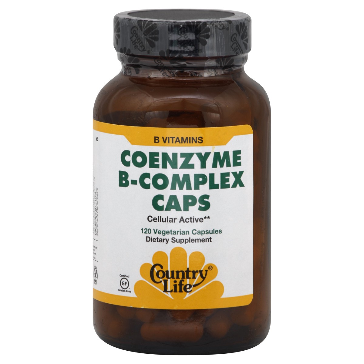 slide 2 of 3, Country Life Coenzyme B-complex Caps, 120 ct