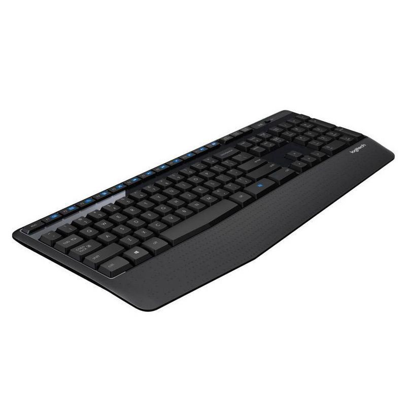 slide 2 of 8, Logitech Wireless Desktop Keyboard And Mouse Combo, Mk345, 1 ct