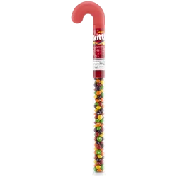 SKITTLES Original Chewy Christmas Candy Cane, 2.6 oz. Tube