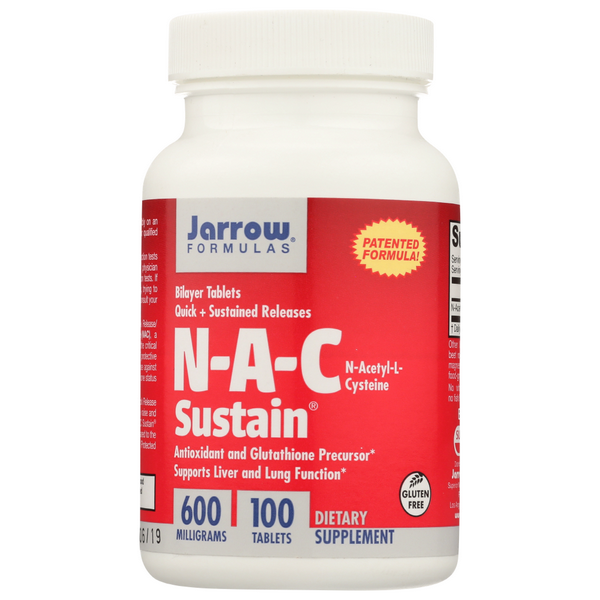 slide 1 of 1, Jarrow Formulas N-A-C Dietary Supplement, 100 ct