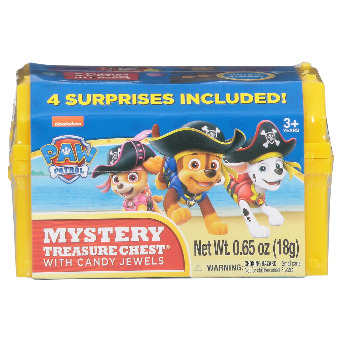 slide 1 of 9, NICKELODEON Chest, 0.65 oz