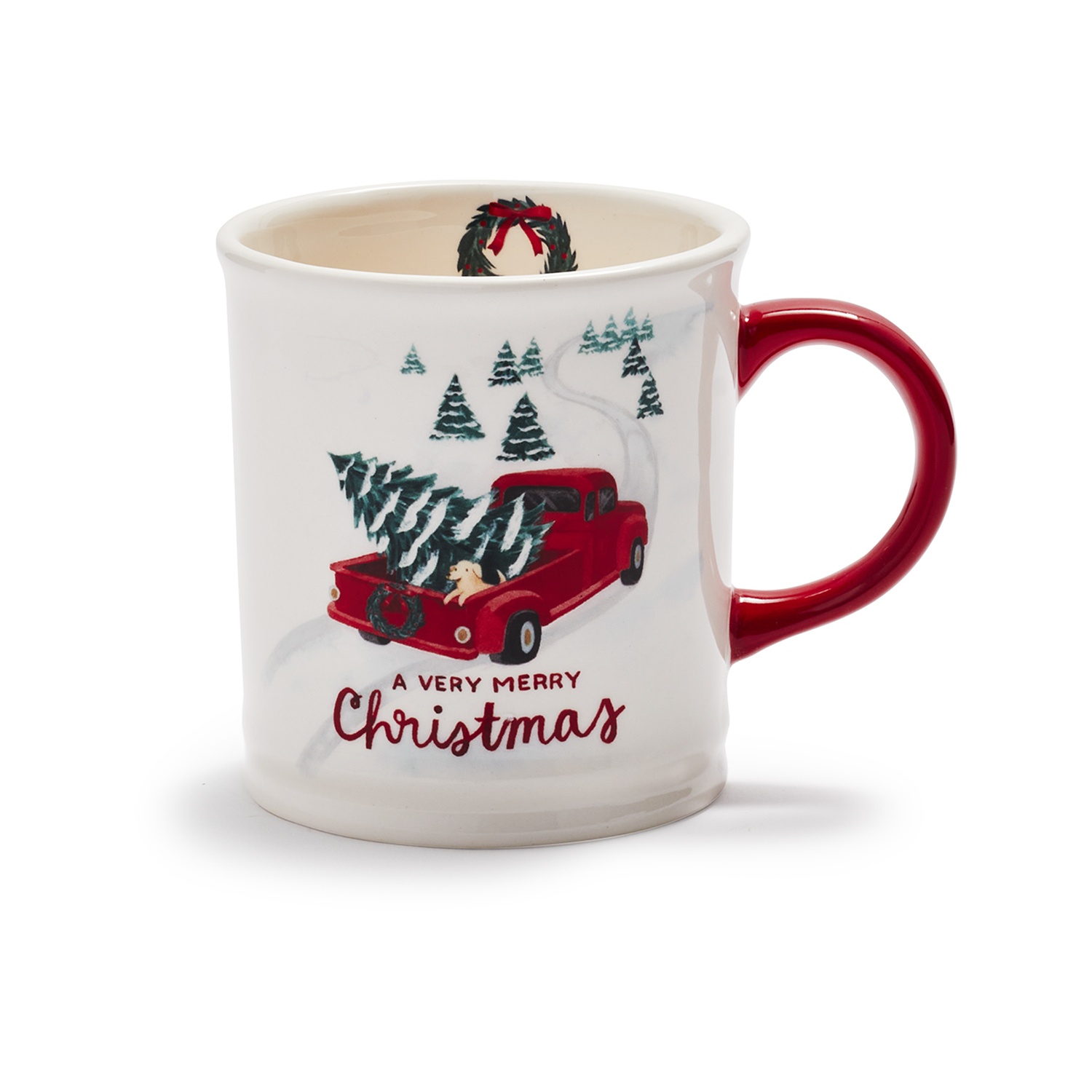 slide 1 of 1, Sur La Table Christmas Truck Mug, 1 ct