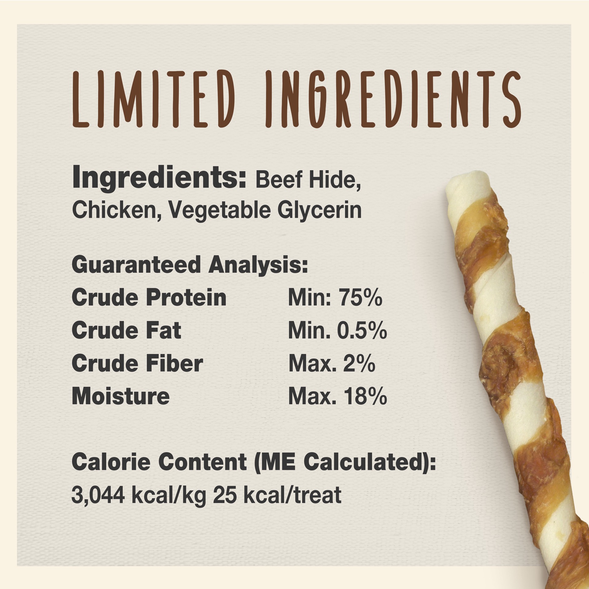 slide 8 of 9, Cadet Gourmet Beef Hide & Chicken Twists Sticks 8 Inch (6 Count), 6 ct; 10 oz
