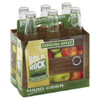 slide 1 of 1, Bold Rock Hard Cider Bold Rock Carolina Apple Hard Cider, 6 ct; 12 oz