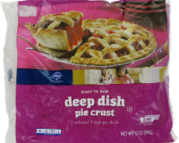 slide 1 of 1, Kroger Deep Dish Pie Crust, 12 oz