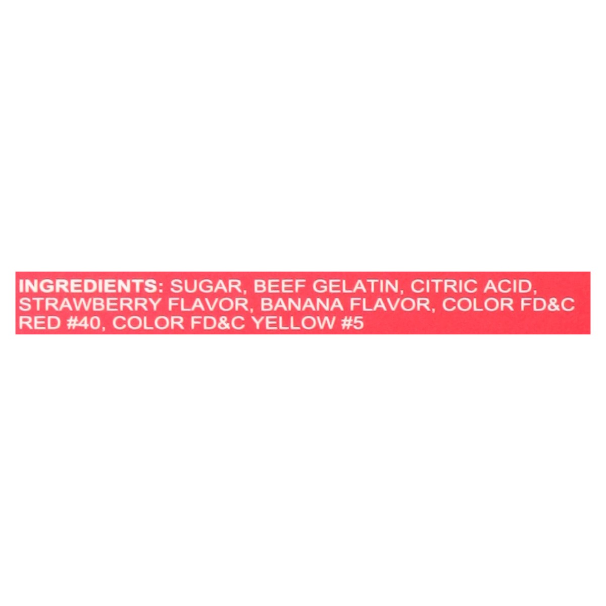 slide 5 of 13, Sahtein Gelatin Strawberry Banana, 1 ct