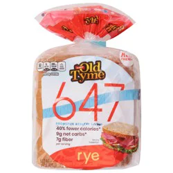 Old Tyme 647 Rye Bread 15 oz