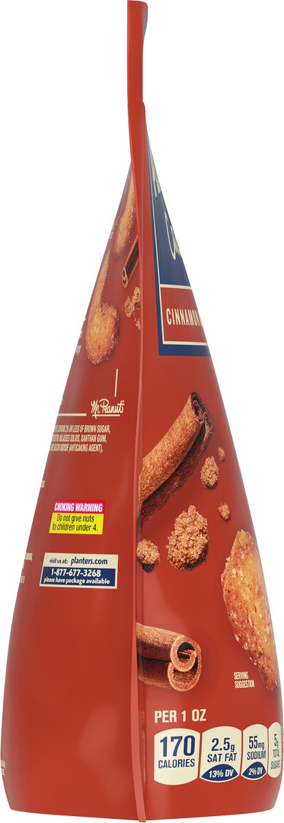 slide 5 of 7, Planters Cinnamon & Brown Sugar Cashews 5 oz, 5 oz