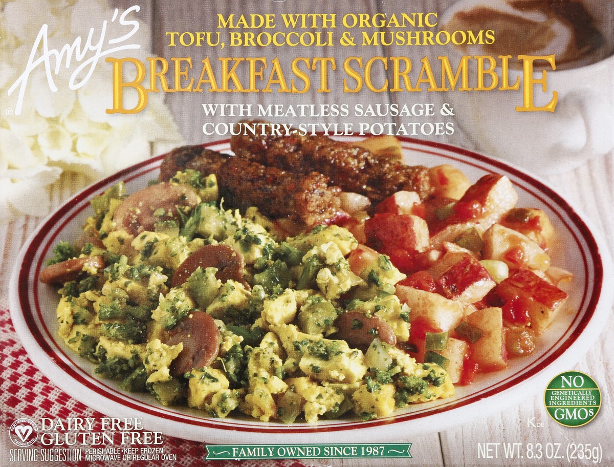 slide 10 of 10, Amy's Breakfast Scramble 8.3 oz, 8.3 oz