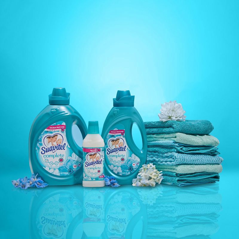 slide 4 of 9, Suavitel Complete Fabric Conditioner, Waterfall Mist, 100 Oz., 100 fl oz