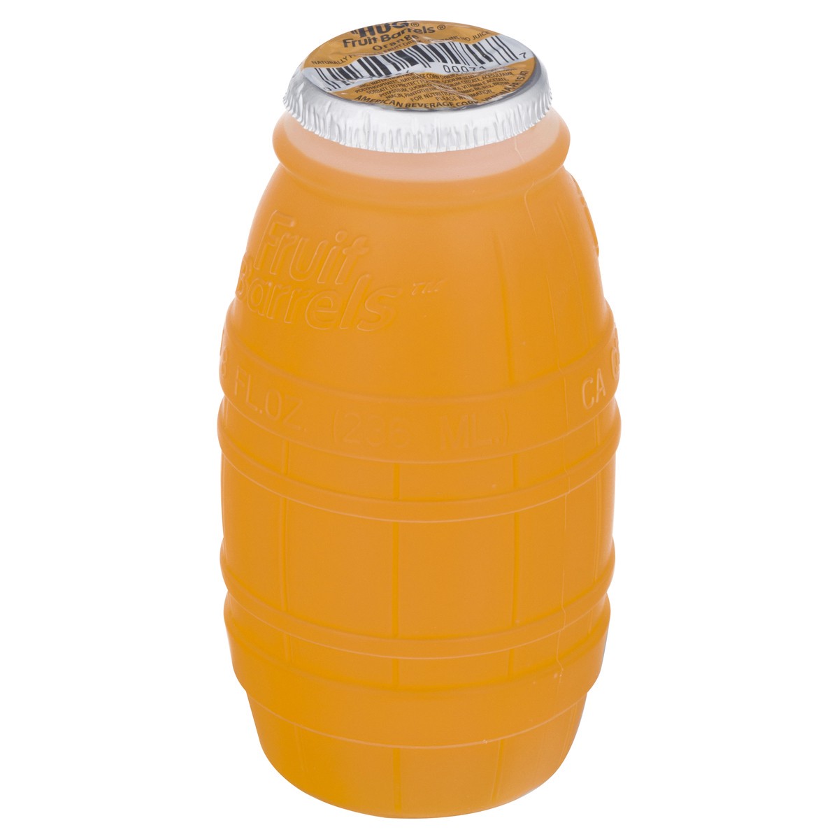 slide 3 of 12, Little Hug Fruit Barrels Orange Fruit Drink, 8 fl oz