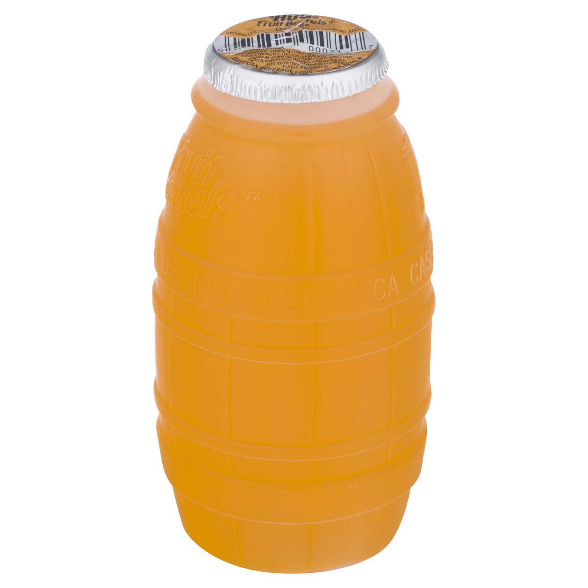 slide 1 of 12, Little Hug Fruit Barrels Orange Fruit Drink, 8 fl oz