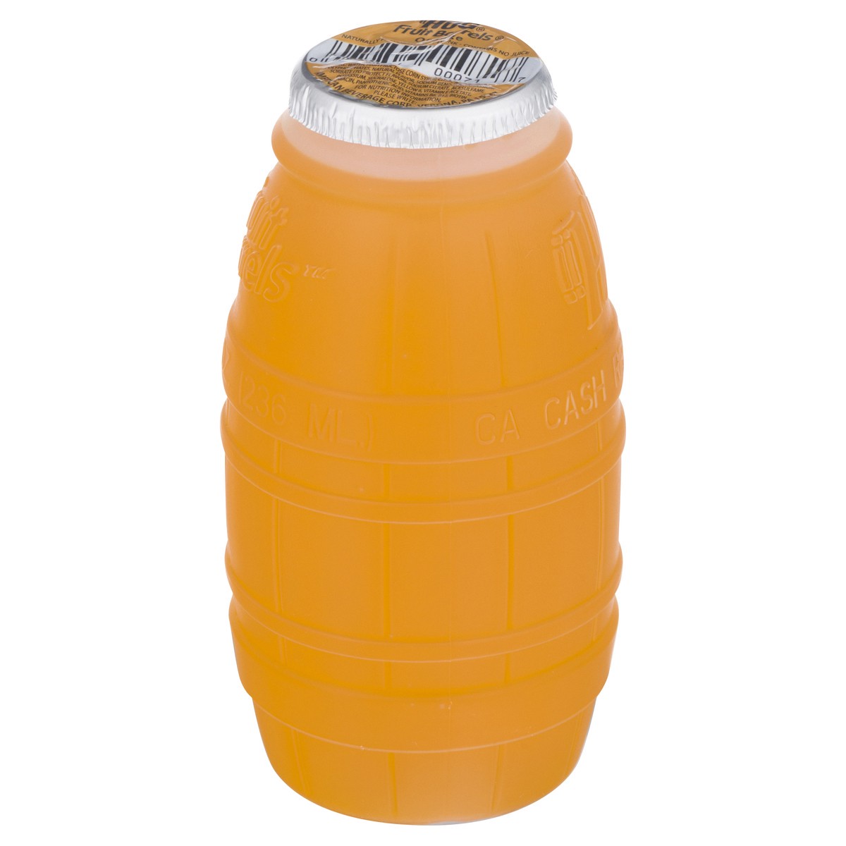 slide 9 of 12, Little Hug Fruit Barrels Orange Fruit Drink, 8 fl oz