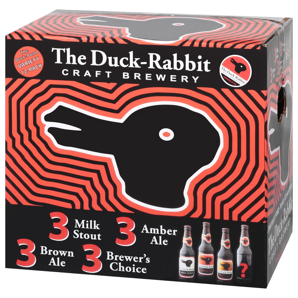 slide 4 of 10, The Duck-Rabbit Beer Variety Pack 12 ea, 12 ct