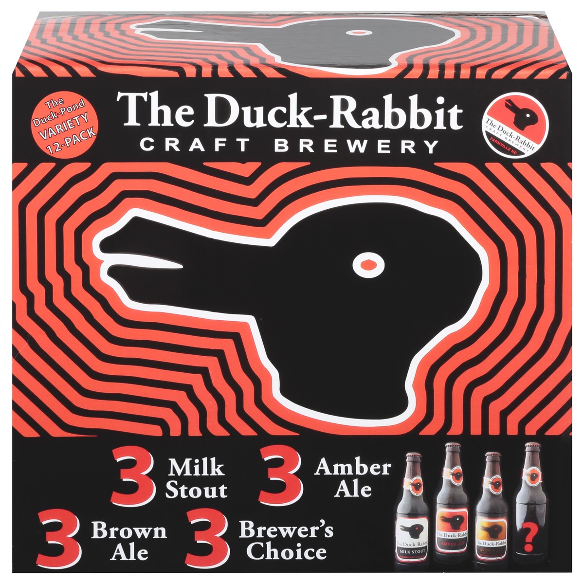 slide 1 of 10, The Duck-Rabbit Beer Variety Pack 12 ea, 144 oz