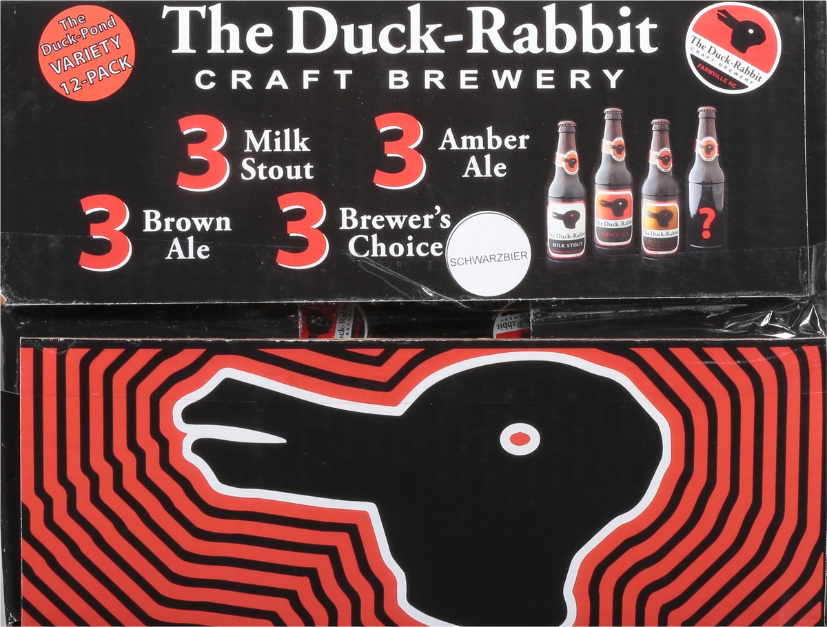 slide 7 of 10, The Duck-Rabbit Beer Variety Pack 12 ea, 144 oz