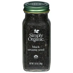 Simply Organic Black Sesame Seeds 2.82 oz