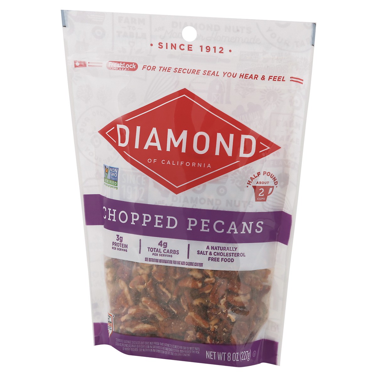 slide 9 of 9, Diamond of California Chopped Pecans - 8 oz, 8 oz