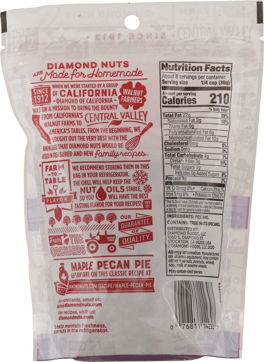 slide 3 of 9, Diamond of California Chopped Pecans - 8 oz, 8 oz