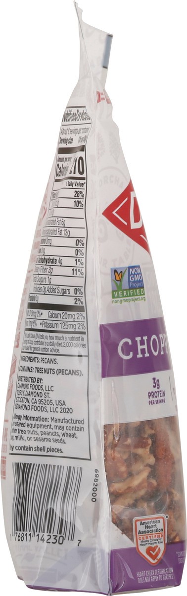 slide 2 of 9, Diamond of California Chopped Pecans - 8 oz, 8 oz