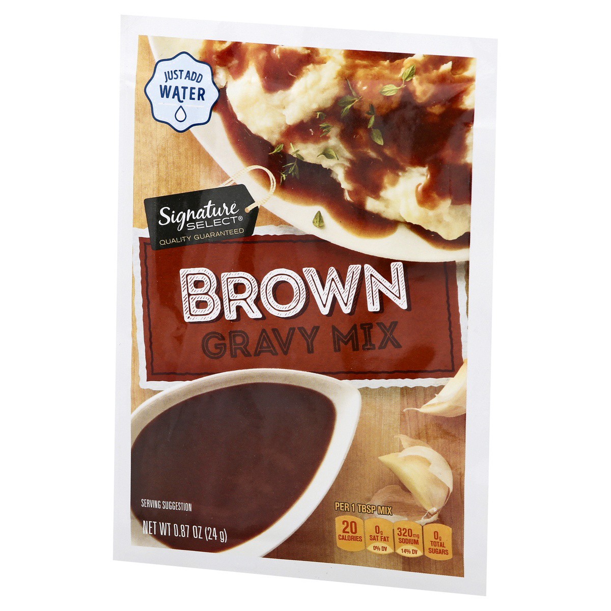 slide 3 of 9, Signature Kitchens Gravy Mix Brown, 