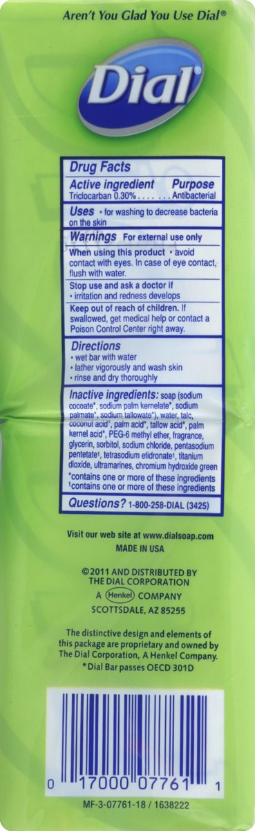 slide 4 of 6, Dial Mountain Fresh Bar Soap, 8 ct