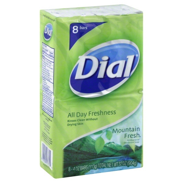 Dial Mountain Fresh Bar Soap 8 ct Shipt