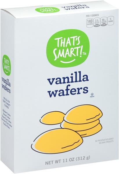 slide 1 of 1, That's Smart! Vanilla Wafers, 11 oz