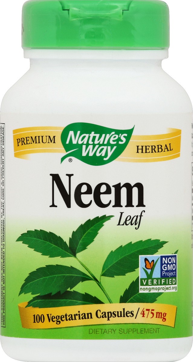 slide 1 of 1, Nature's Way Neem Leaf 100 ea, 100 ct