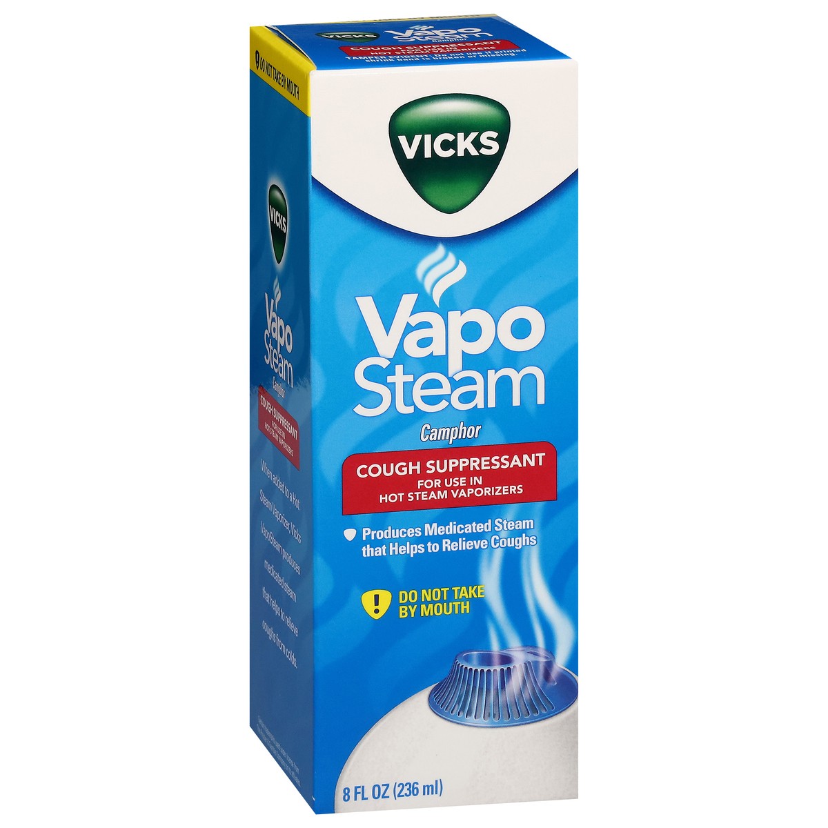 slide 4 of 13, Vicks VapoSteam Camphor Cough Suppressant 8 fl oz, 8 fl oz