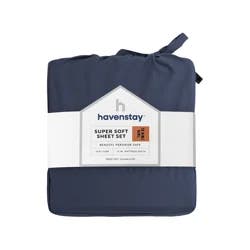Havenstay Sheets, Twin/Twin XL, Navy