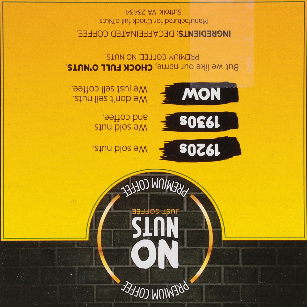 slide 3 of 16, Chock Full O'Nuts Midtown Decaf Single Serve 12 Count, 12 ct