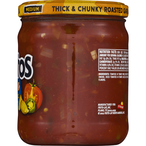 slide 6 of 9, Tostitos Cantina Roasted Garlic Thick & Chunky Salsa, 15.5 oz