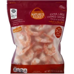 Nature's Basket Extra Large Peeled & Deveined Cooked Shrimp