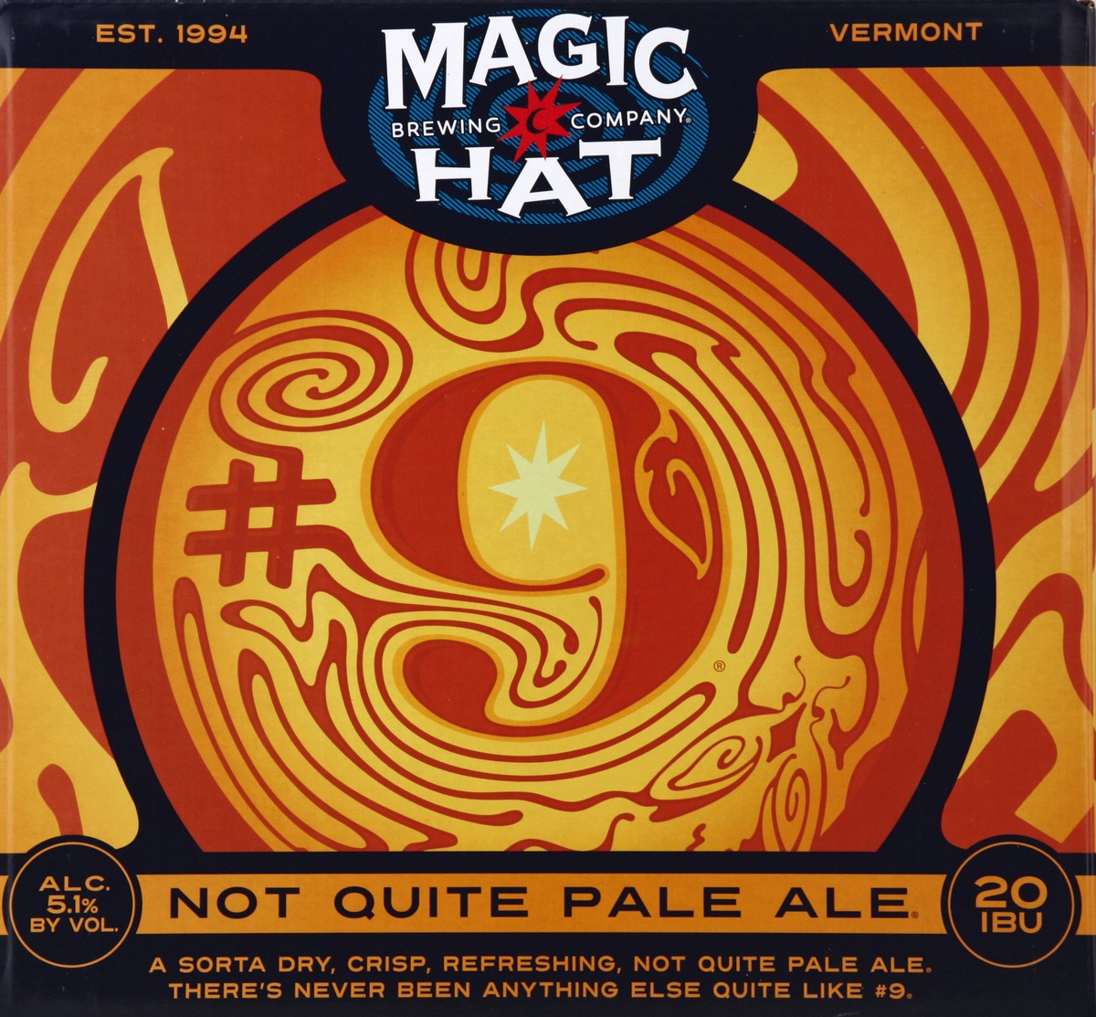 slide 6 of 6, Magic Hat #9 Not Quite Pale Ale, 12 ct; 12 fl oz