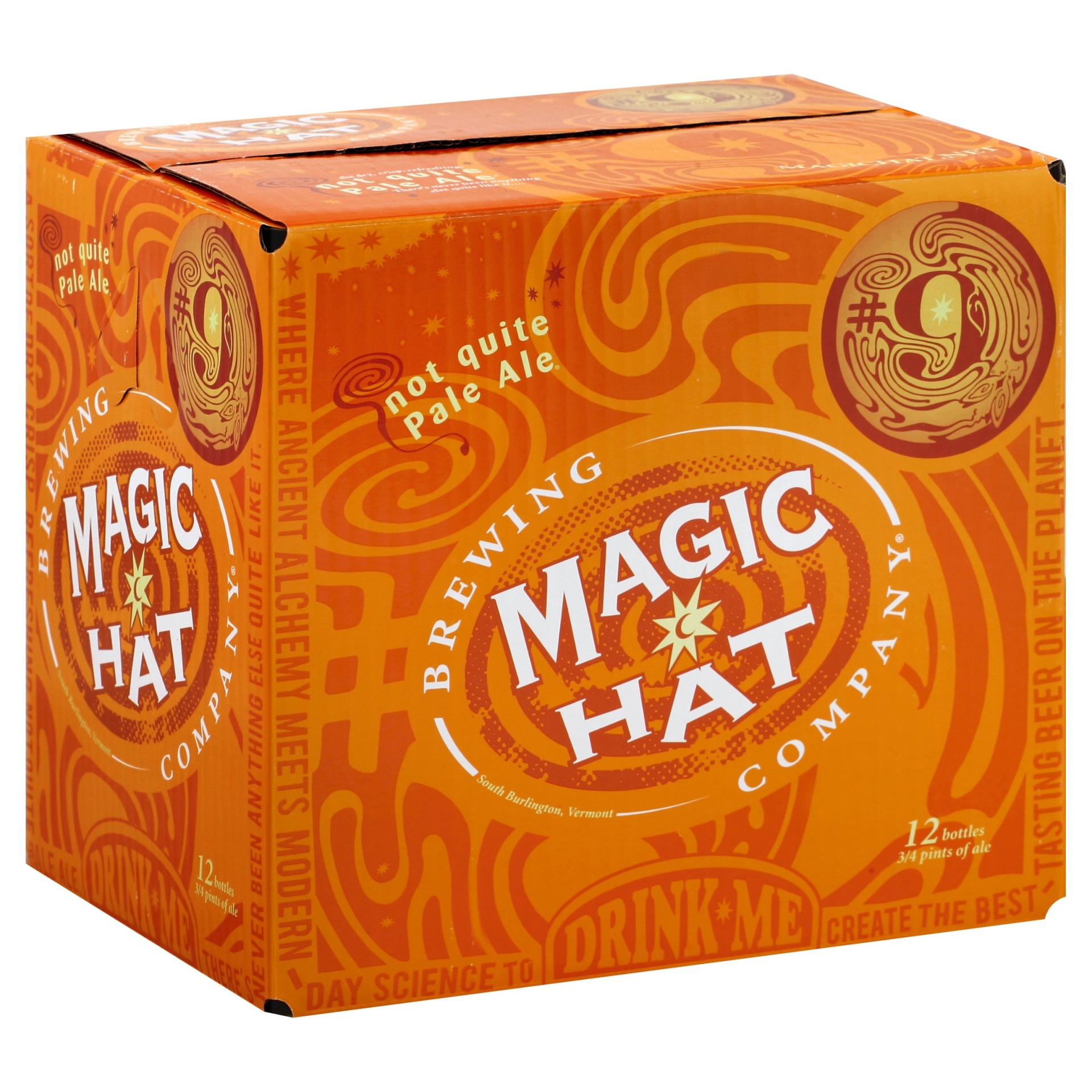 slide 1 of 6, Magic Hat #9 Not Quite Pale Ale, 12 ct; 12 fl oz