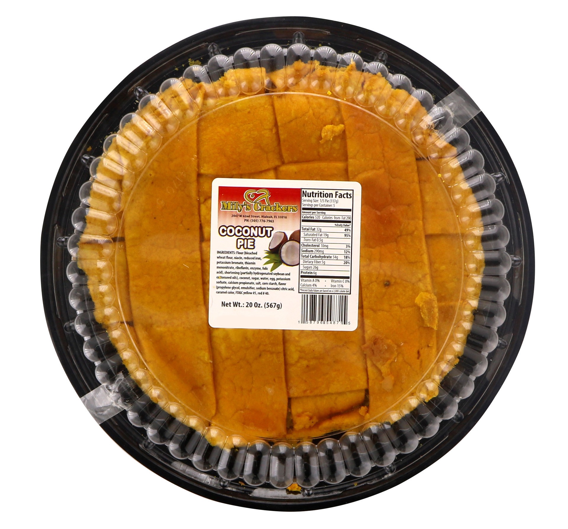 slide 1 of 1, Milys Mil' Coconut Pie, 1 ct