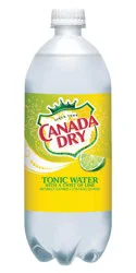 Canada Dry Tonic Water with a Twist of Lime
