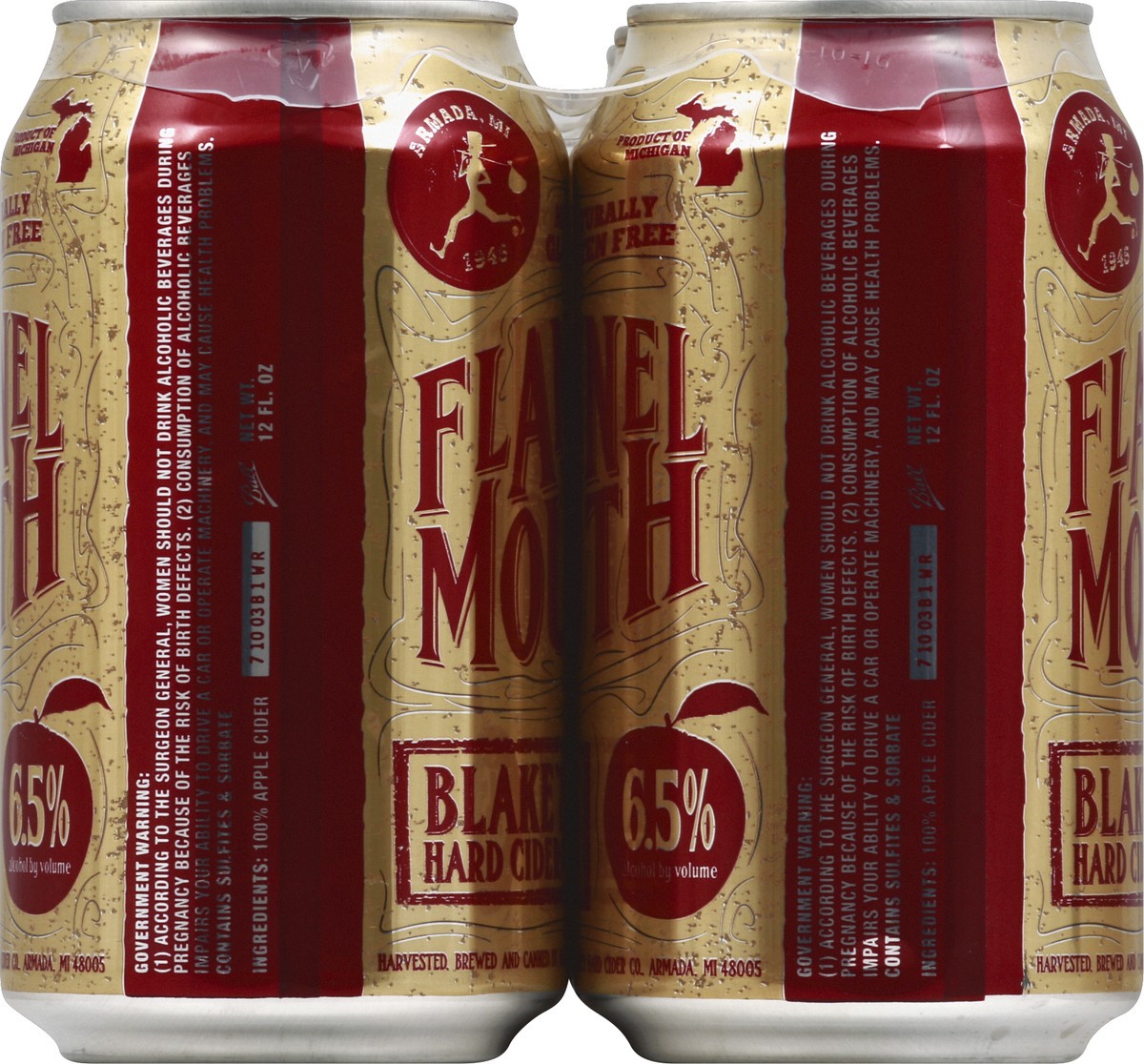 slide 4 of 5, Blakes Hard Cider Hard Cider 6 ea, 6 ct