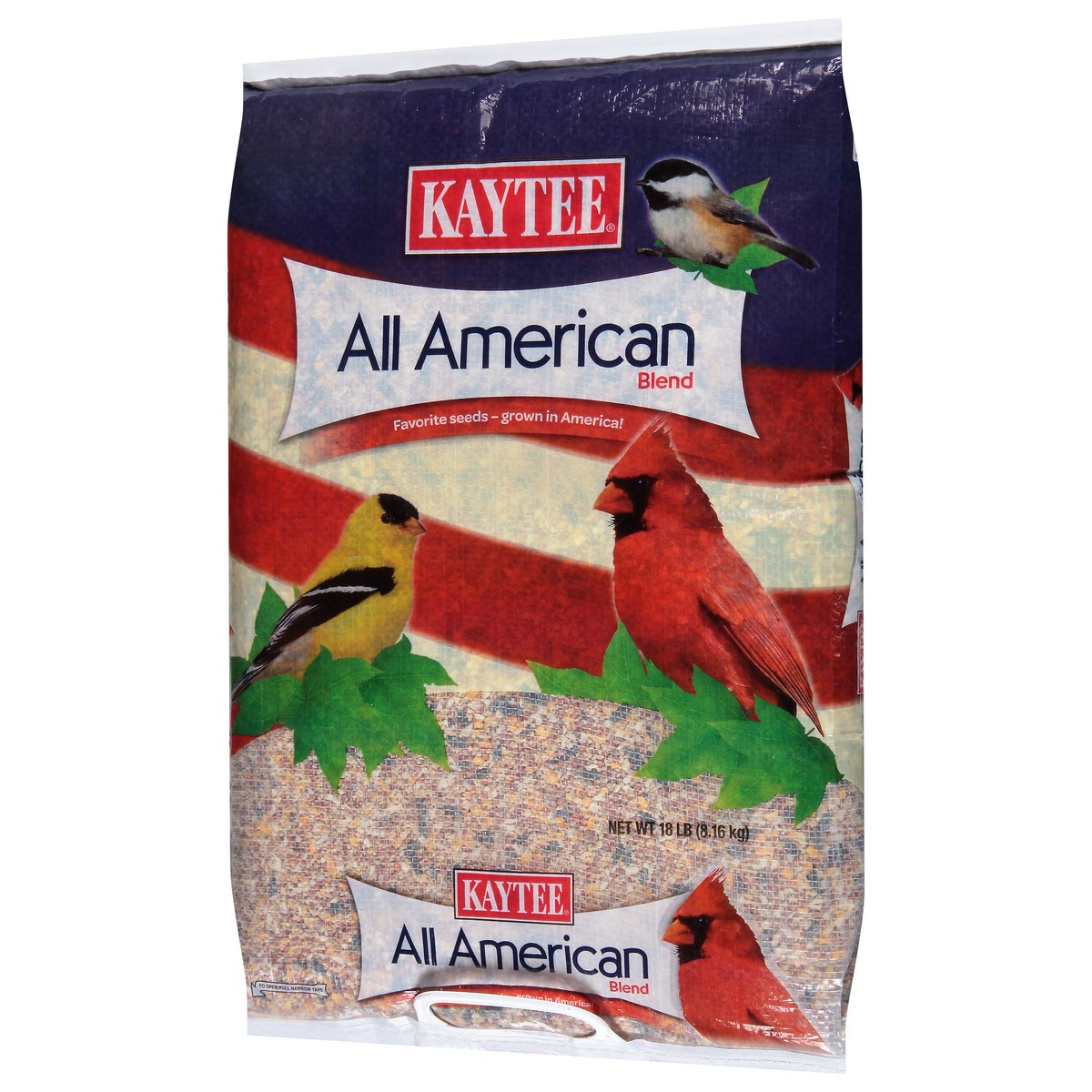 slide 6 of 10, Kaytee All American Blend Bird Food 18 lb, 18 ct