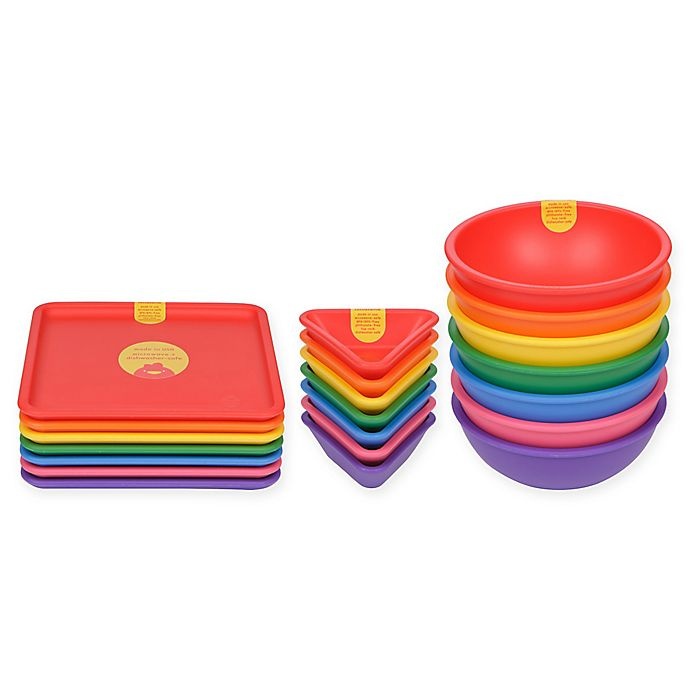 slide 1 of 4, Lollaland Toddler Mealtime Set, 21 ct