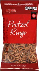 Hy-Vee Pretzel Rings - 15 oz