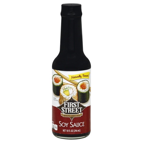 slide 1 of 1, First Street Soy Sauce, 10 oz