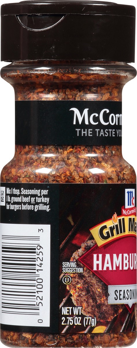 slide 2 of 7, McCormick Grill Mates Hamburger Seasoning, 2.75 oz