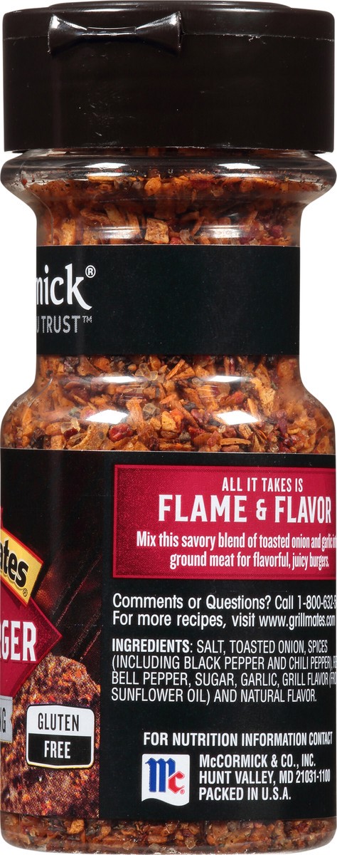 slide 6 of 7, McCormick Grill Mates Hamburger Seasoning, 2.75 oz