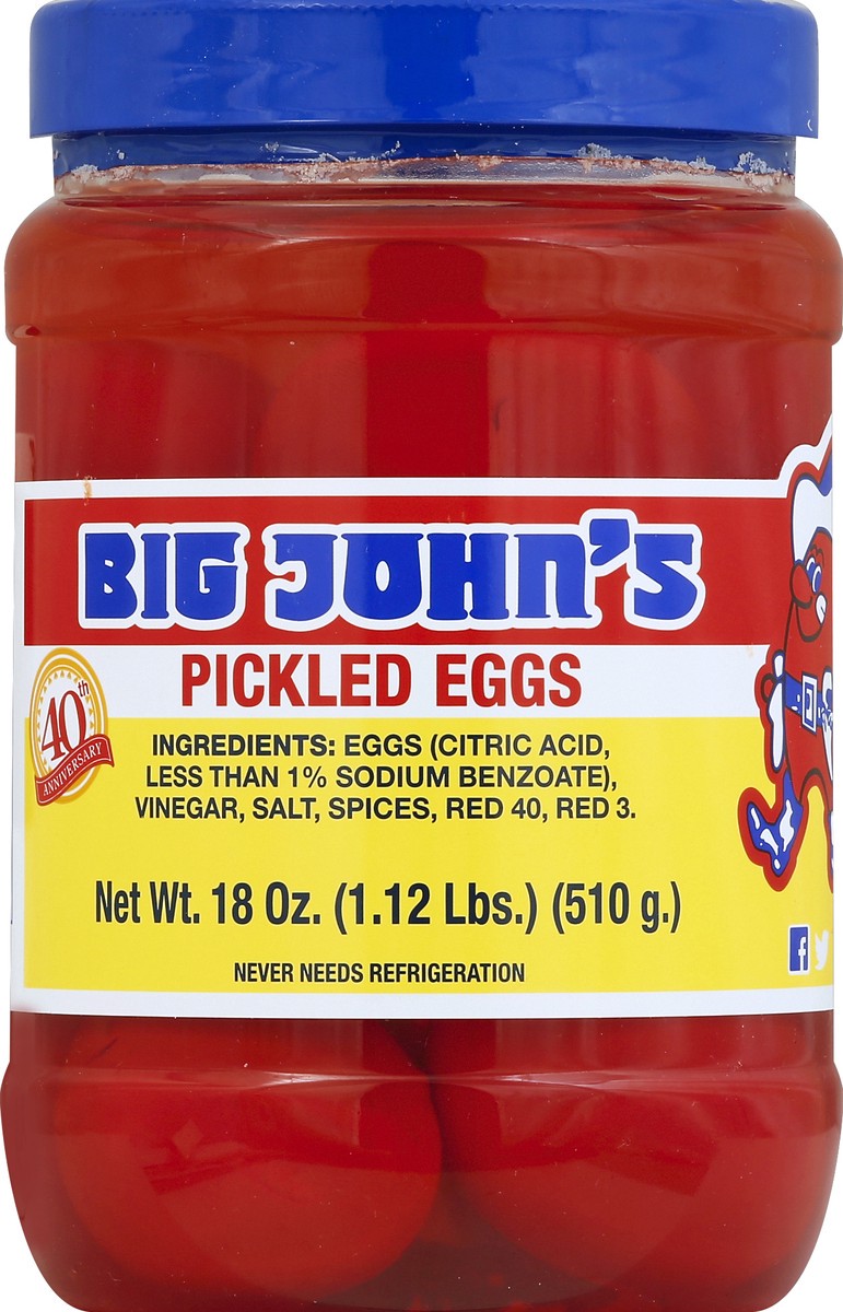 Big John's Pickled Eggs, 40 oz. 
