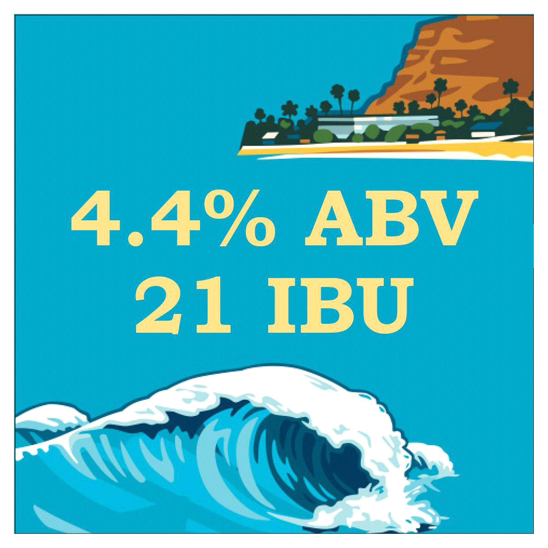 slide 16 of 21, Kona Brewing Co. Golden Ale Big Wave Beer 6 - 12 fl oz Bottles, 6 ct