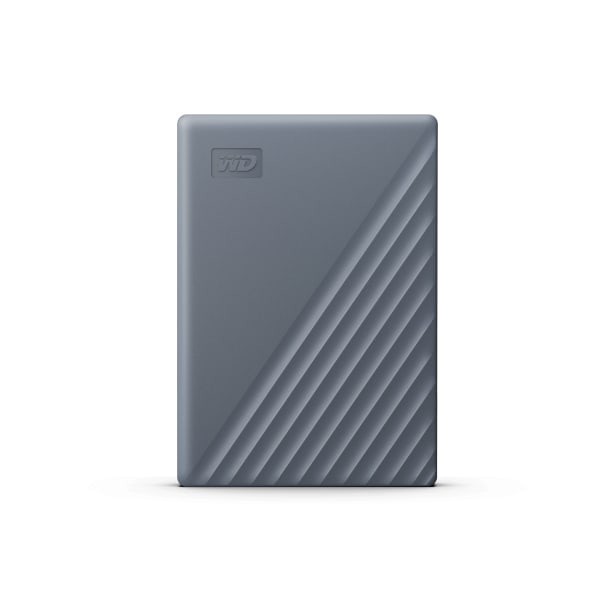 slide 3 of 10, Western Digital My Passport Usb-C Portable Hard Drive, 5Tb, Silicon Gray, 1 ct