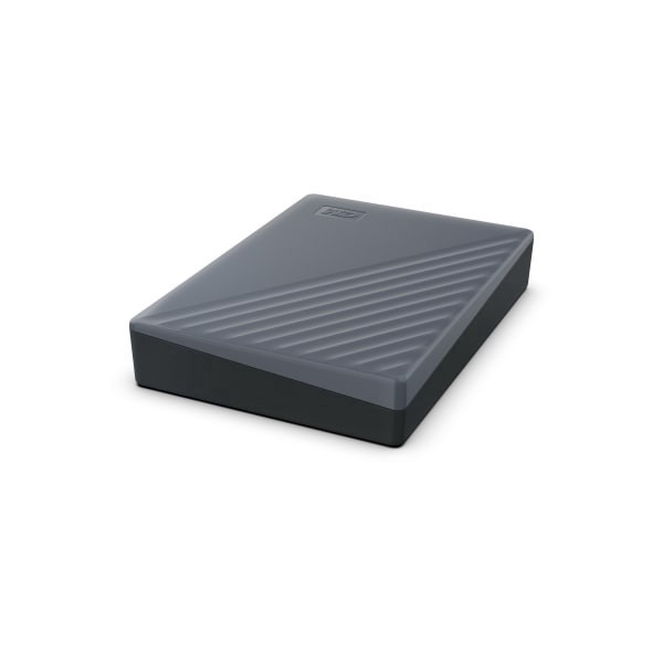 slide 7 of 10, Western Digital My Passport Usb-C Portable Hard Drive, 5Tb, Silicon Gray, 1 ct