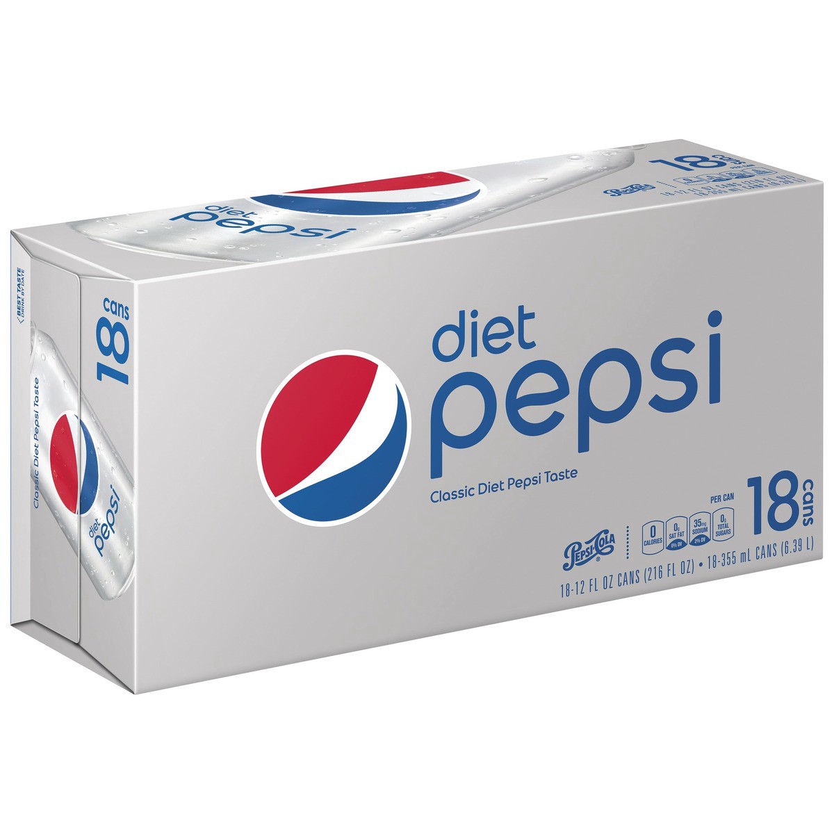 slide 1 of 6, Pepsi Soda, 18 ct; 12 fl oz